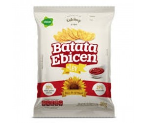 BATATA CHIPS LISA EBICEN CATCHUP 40G