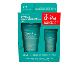 KIT GEL DE LIMPEZA EFACLAR ALTA TOLERANCIA 150G+50G