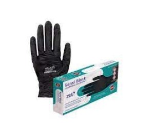 LUVA SENSI BLACK SEM TALCO M 1 PAR