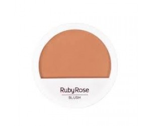 BLUSH EM PÓ RUBY ROSE COR PESSEGO 7,4G