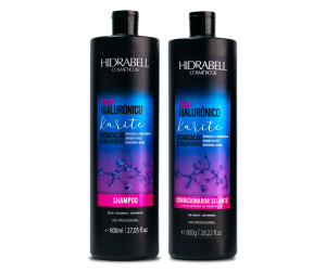 KIT HIDRABELL SHAMPOO+CONDICIONADOR ÁCIDO HIALURÔNICO 800ML