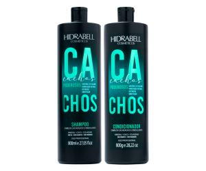 KIT HIDRABELL SHAMPOO+CONDICIONADOR CAHOS PODEROSOS 800ML