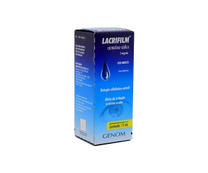 LACRIFILM 5MG/ML SOLUÇÃO OFTÁLMICA 15ML