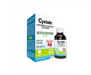 CYSTEIN 40MG/ML XAROPE MORANGO 100ML