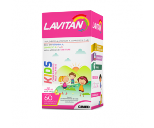 Lavitan Kids Zero Açúcar Sabor Tutti-Frutti 240ml