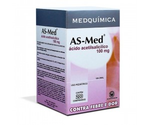 AS MED 100MG 200 COMPRIMIDOS