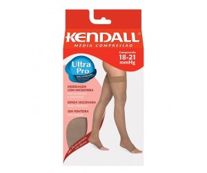 MEIA LONGA 7/8 SEM PONTEIRA KENDALL MÉDIA COMPRESSÃO MEL P