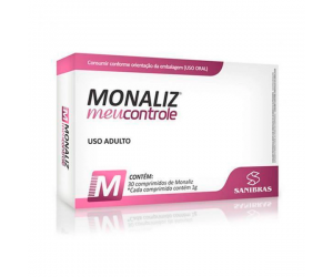 Monaliz Meu Controle 650mg 30 Comprimidos