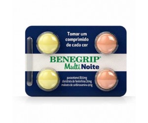 Benegrip Multi Noite 4 Comprimidos 