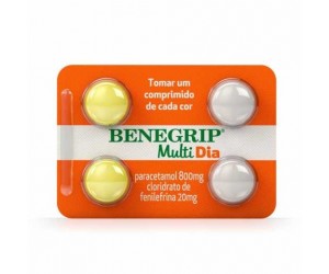 Benegrip Multi Dia 4 Comprimidos 