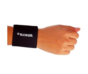 MUNHEQUEIRA ELÁSTICA AJUSTÁVEL MERCUR PRETA 1 PAR