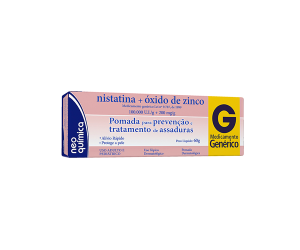 Nistatina + óxido De Zinco Pomada 60 G