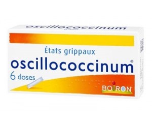OSCILLOCOCCINUM COM 6 TUBOS COM 1G DE GLÓBULOS
