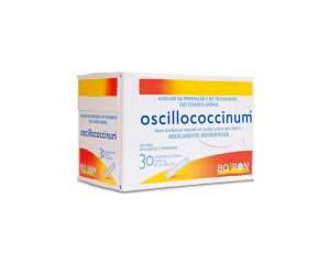 OSCILLOCOCCINUM 30 TUBOS COM 1G DE GLÓBULOS