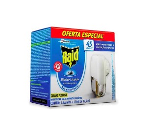 Raid 45 Noites 1 Apar + 1 Refil 32,9ml