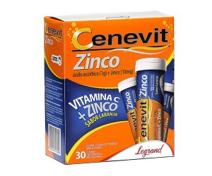 Redoxon Zinco 1g 30 Comprimidos Efervescentes