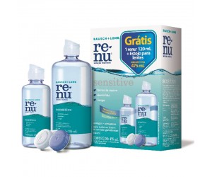 RENU SOLUÇÃO SENSITIVE 355ML + 120ML GRÁTIS
