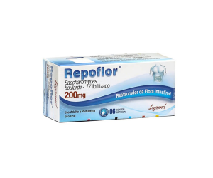 REPOFLOR 200MG 6 CÁPSULAS