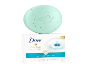 SABONETE DOVE ANTIBACTERIANO CUIDA E PROTEGE 90G 