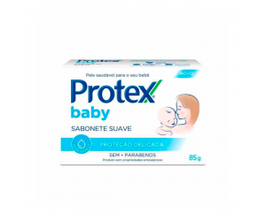 SABONETE PROTEX BABY PROTEÇÃO DELICADA 85G 