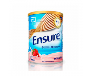 SUPLEMENTO NUTRICIONAL ENSURE PÓ SABOR MORANGO 850G