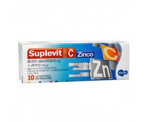 Suplevit C Zinco 10 Comprimidos Efervescentes