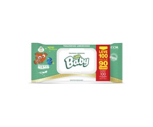 TOALHINHAS UMEDECIDAS BABY LITTLE 100 UNIDADES