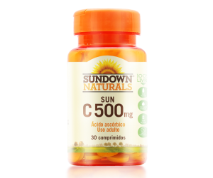 Vitamina C 500mg Sundown Naturals 30 Comprimidos