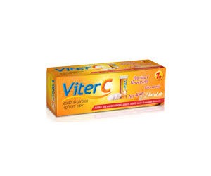Viter C 1g 10 Comprimidos Efervescentes Laranja