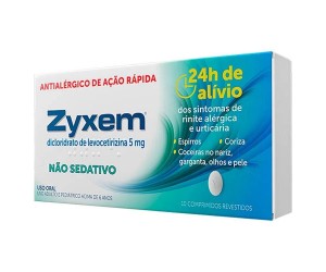 ZYXEM 5MG 10 COMPRIMIDOS