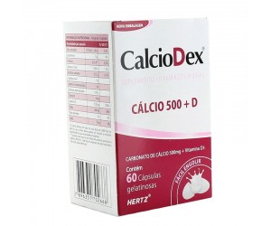 Calciodex 500 + D 60 Cápsulas